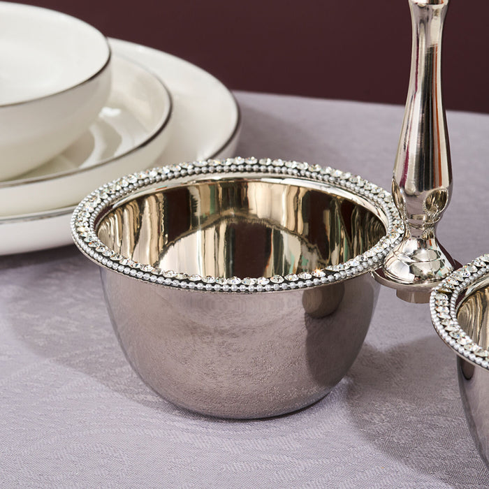 Karaca Home Majesty Set de 2 Coupelles à Snacks