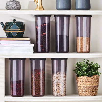 Karaca Rise Ensemble de 9 Contenants de Rangement Anthracite
