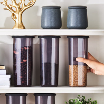 Karaca Rise Ensemble de 9 Contenants de Rangement Anthracite