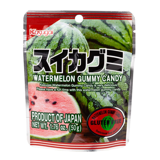 Kasugai Watermelon Gummy 1.76 Pouch - 12ct