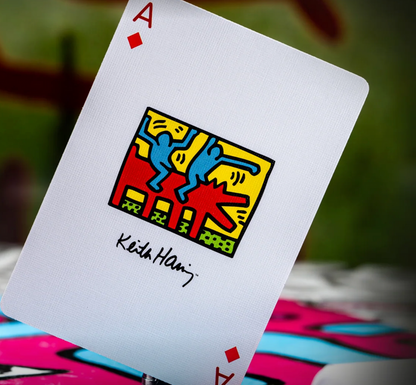 Keith Haring Playing Cards Playing Cards by Theory11