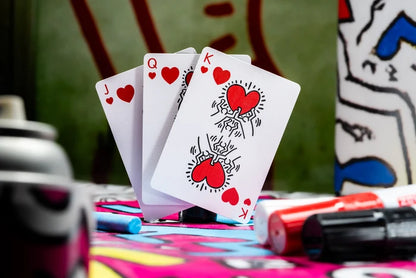 Keith Haring Playing Cards Playing Cards by Theory11