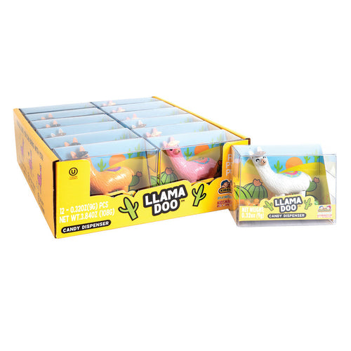 Kidsmania Llama Doo Candy Dispenser - 12 Count
