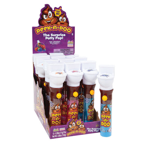 Kidsmania Peek a Poo Novelty Candy - 12 Count