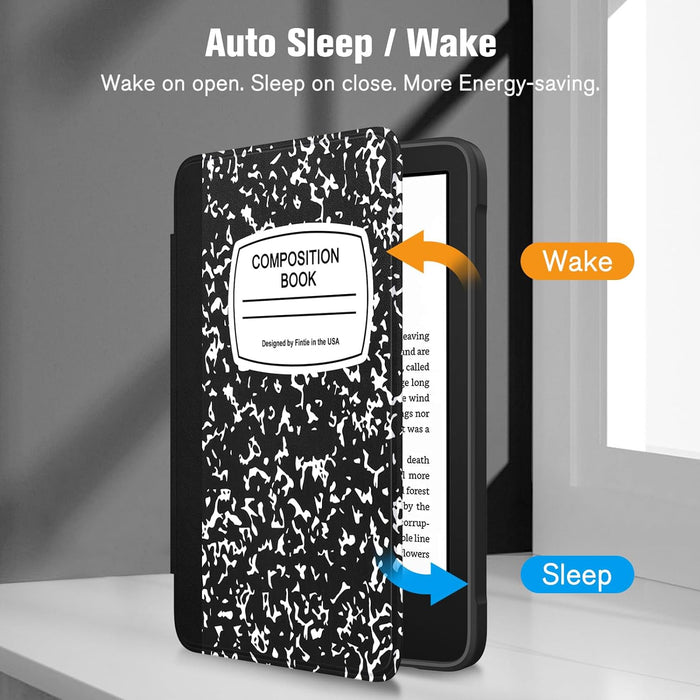 Kindle 11th Gen (6-Inch, 2024/2022) Hybrid Slim Case | Fintie