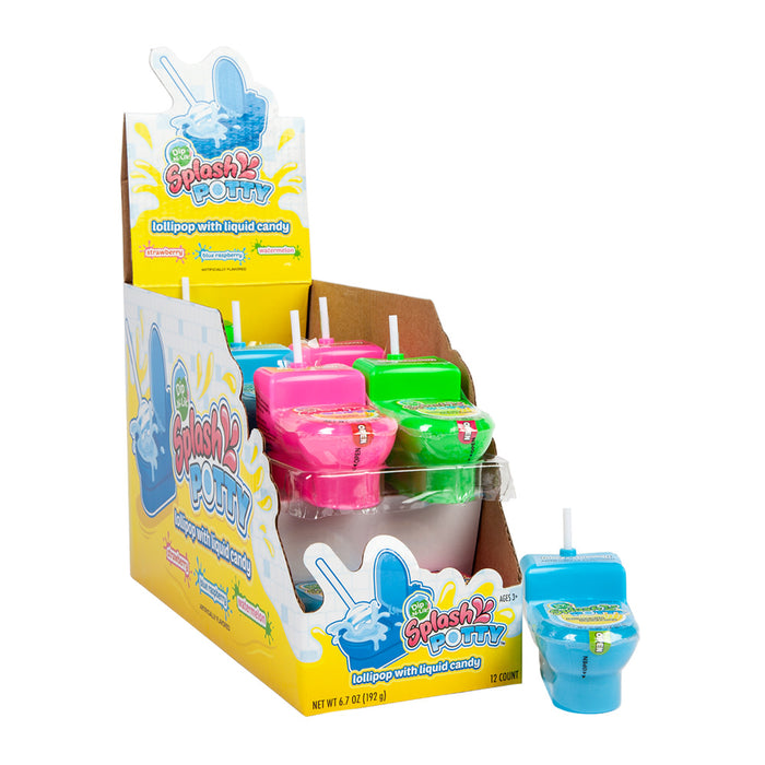 Koko's Candy Co Splash Potty Dip and Lik Candy - 12 Count