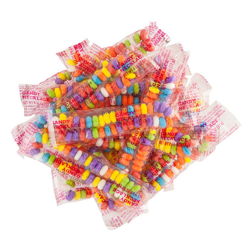 Koko's Candy Co Wrapped Candy Necklaces - 100 Count