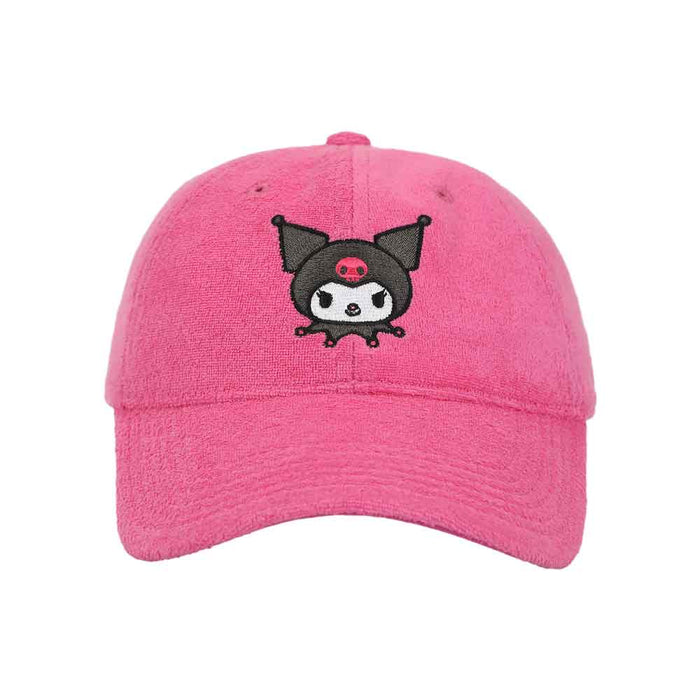 Kuromi Terry Cloth Embroidered Hat