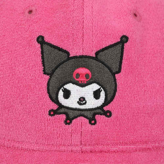 Kuromi Terry Cloth Embroidered Hat