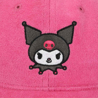 Kuromi Terry Cloth Embroidered Hat