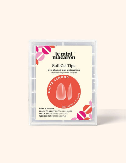 Le Soft Gel Tips - Matte Almond - Accessories
