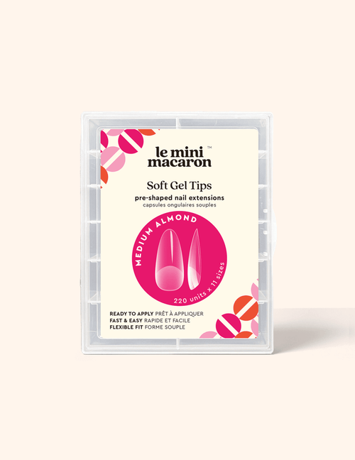Le Soft Gel Tips - Medium Almond - Accessories
