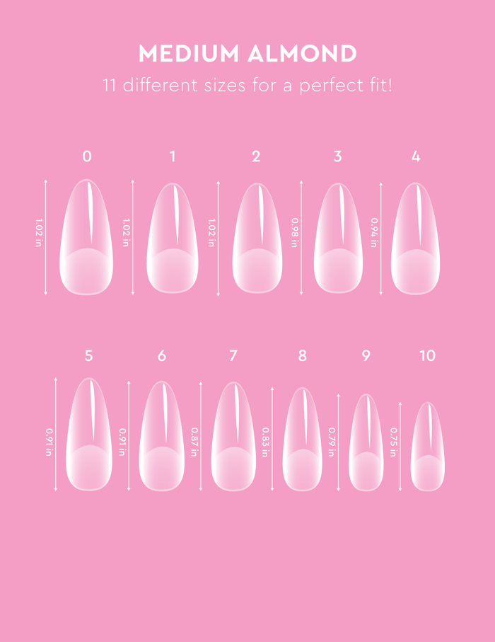 Le Soft Gel Tips - Medium Almond Starter Kit - Accessories