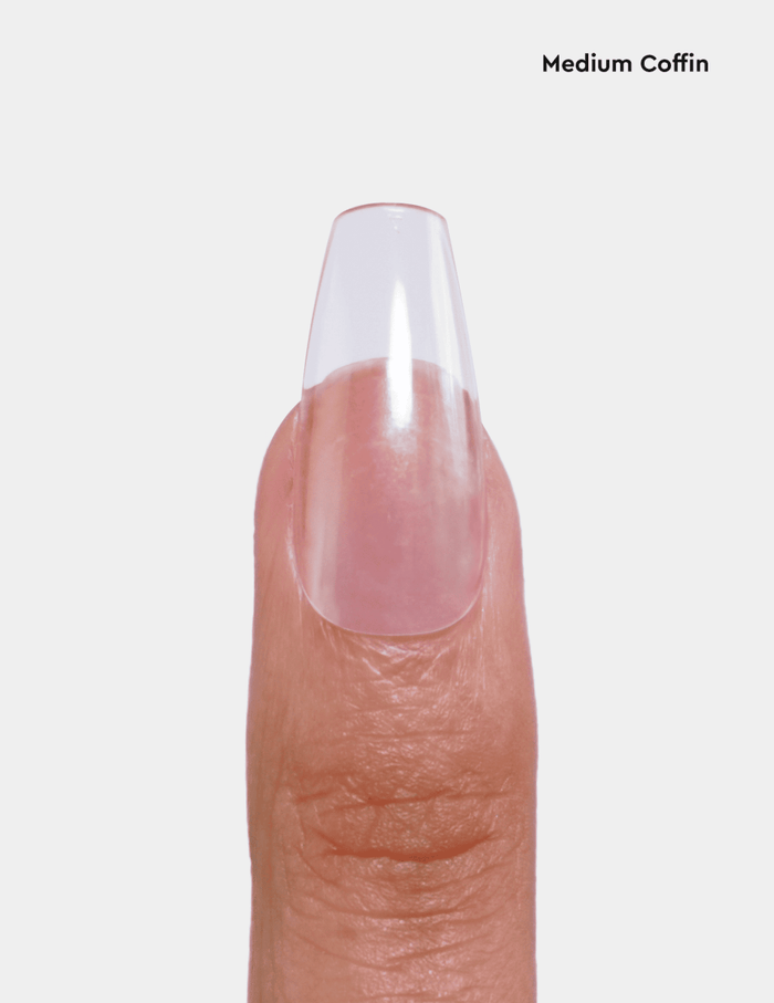 Le Soft Gel Tips - Medium Coffin - Accessories