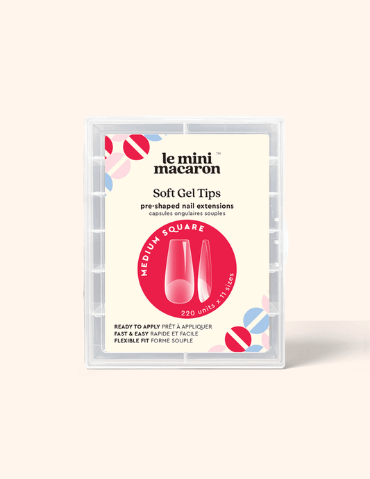 Le Soft Gel Tips - Medium Square - Accessories