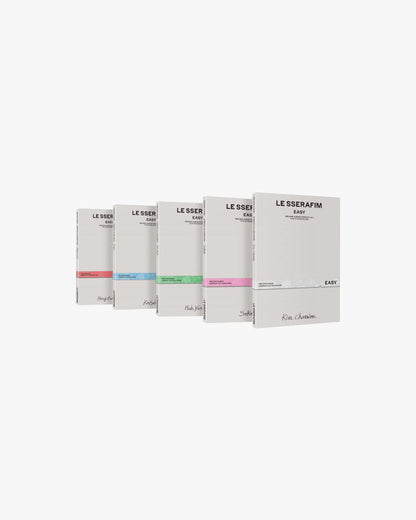 LE SSERAFIM - 3RD MINI ALBUM [EASY] (COMPACT Ver.) (5 Versions)