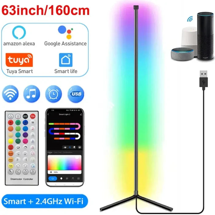 160cm-WIFI Black / RGB with Controller