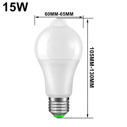 15W Motion Sensor / Warm White / E27 Motion Sensor | AC220V