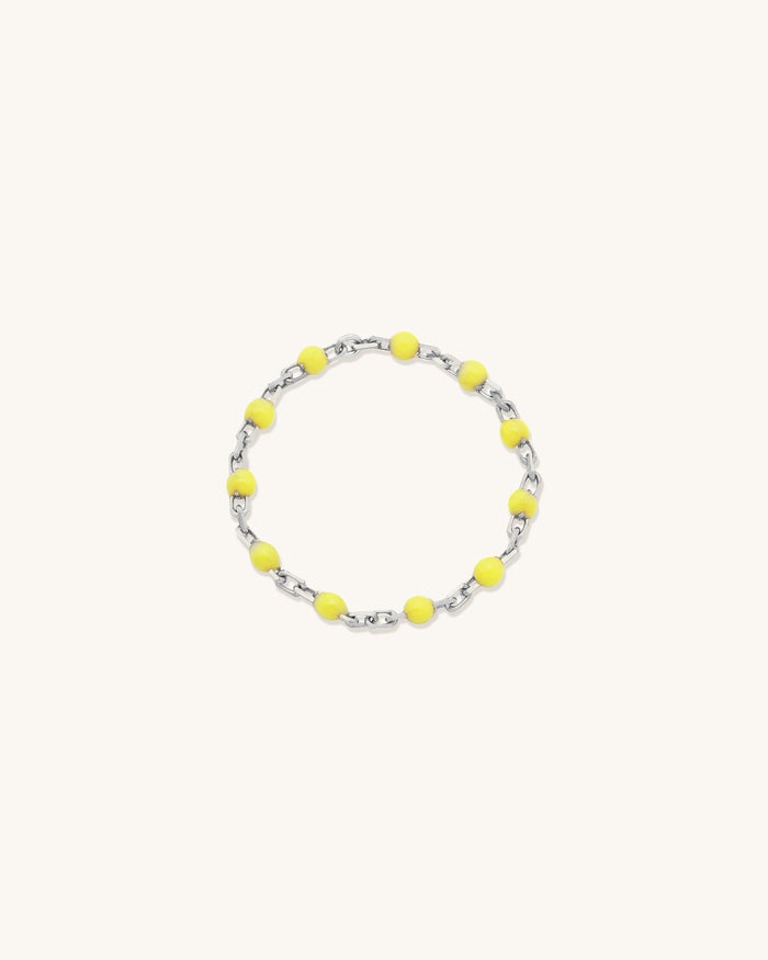 Lemon Candy Chain Ring