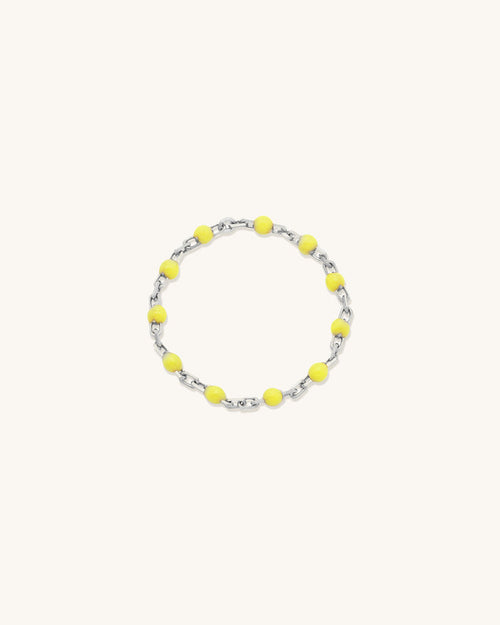 Lemon Candy Chain Ring