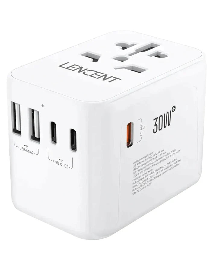 Universal Plug / White 30W 2U3C