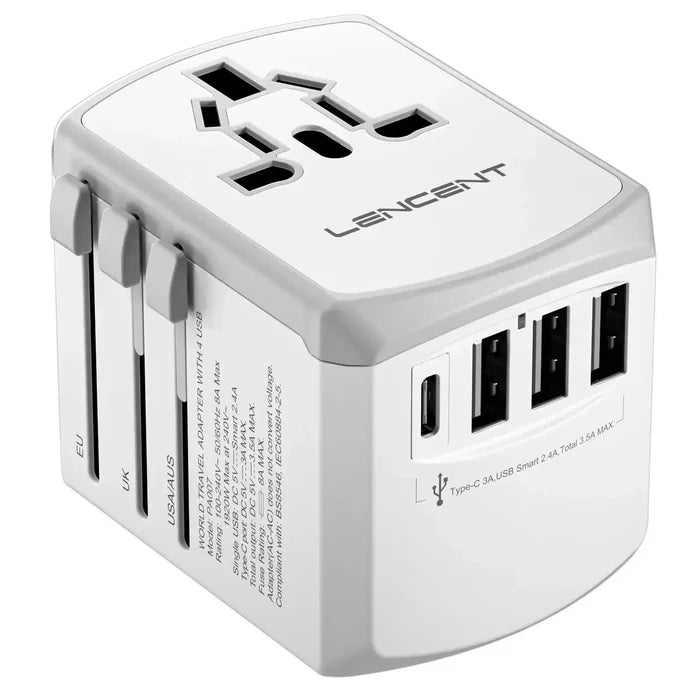 Universal Plug / White 3U1C