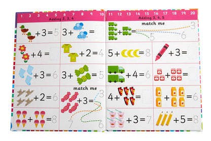 Let's Learn: First Math Skills (Write and Wipe)