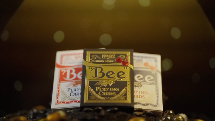 Limited Bee X Cherry Playing Cards Playing Cards by Murphy's Magic