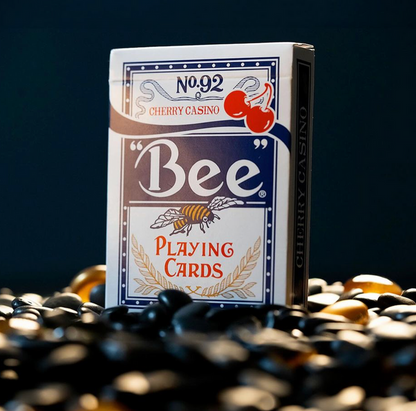 Blue Limited Bee X Cherry Playing Cards