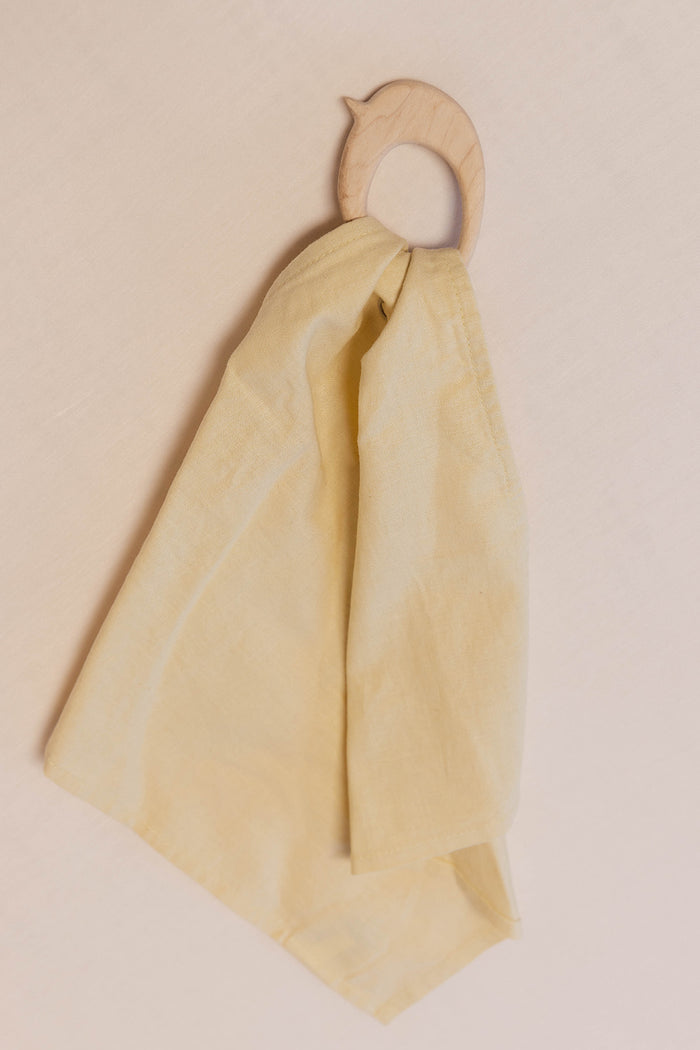 Linen + Maple Ring Teether - Grab Bag
