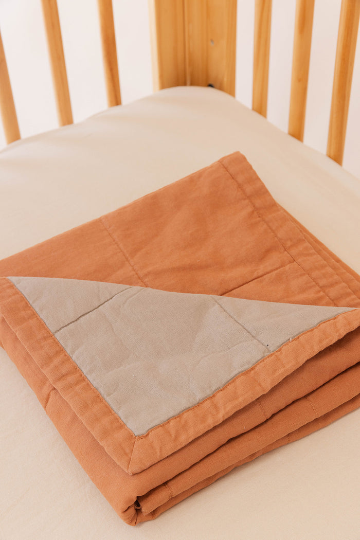 Linen Quilted Blanket - Grab Bag
