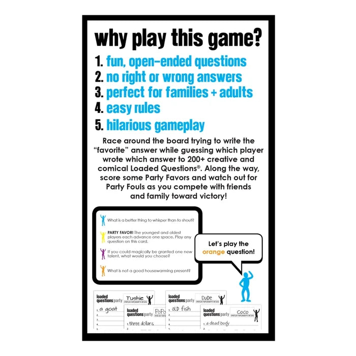 Loaded Questions Party Edition
