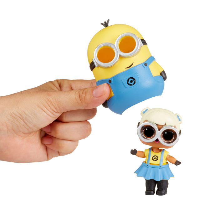 Putting costume over a tot doll