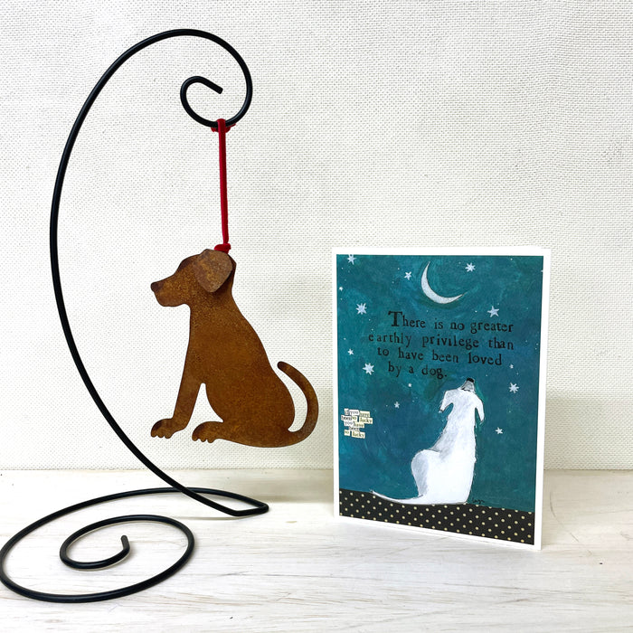 Loved By A Dog Card