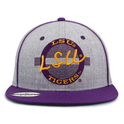 LSU Flat Brim Snapbacks