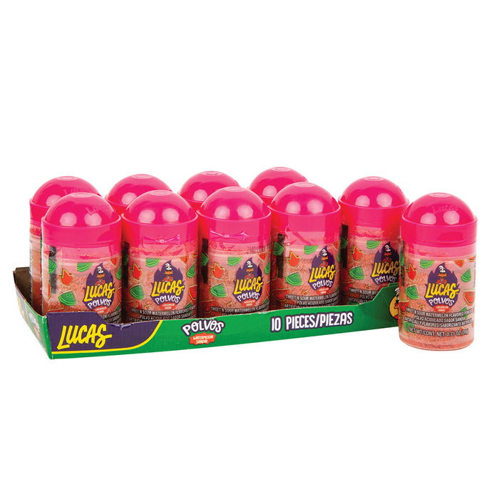Lucas Baby Lucas Polvos Watermelon Candy Powder - 10 Count