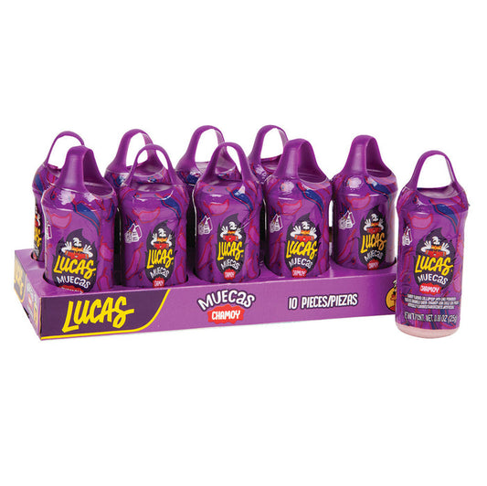 Lucas Muecas Chamoy Candy Tubes - 10 Count