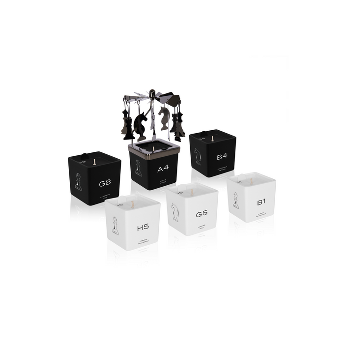 Luxury Candle Set with Carousel