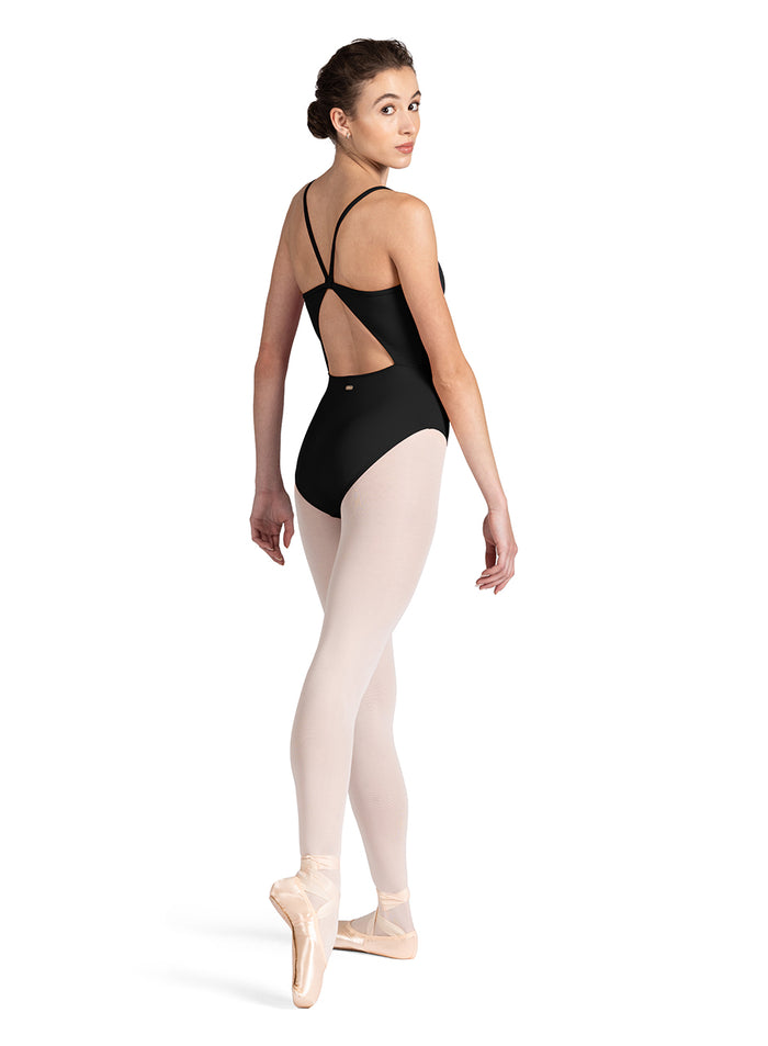 M2189LM Braid Neckline Cami Leotard (FINAL SALE)