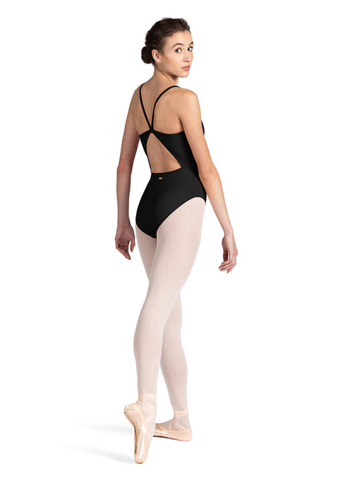 M2189LM Braid Neckline Cami Leotard (FINAL SALE)