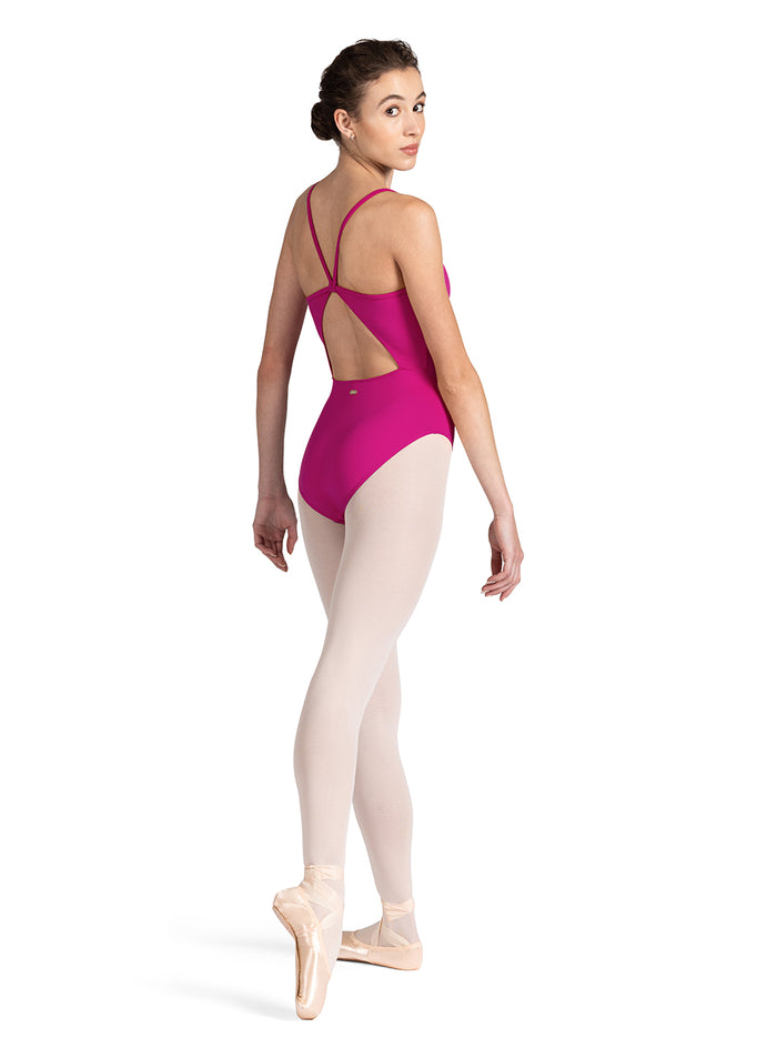 M2189LM Braid Neckline Cami Leotard (FINAL SALE)
