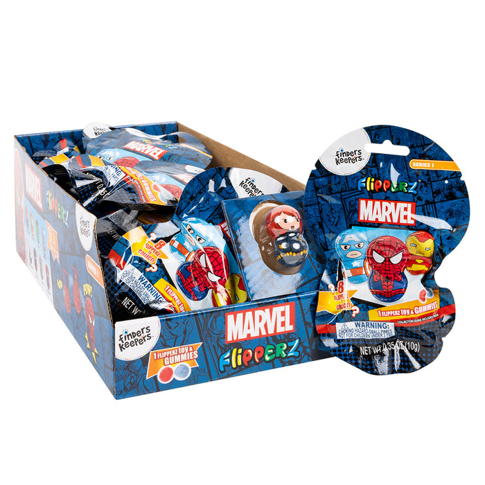 Marvel Finders Keepers Flipperz Candy - 24 Count