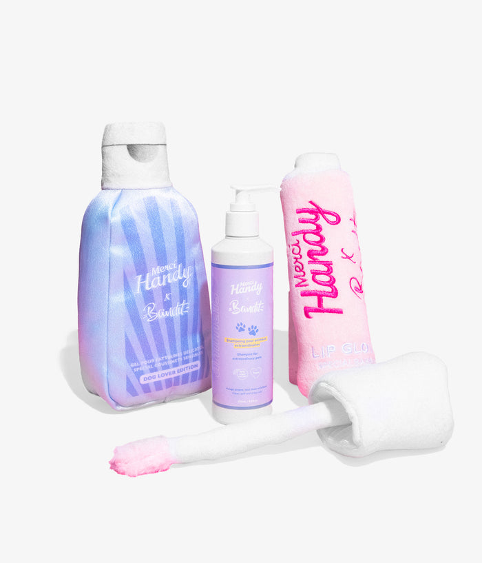Master Pack Bandit : Shampoing + Peluches