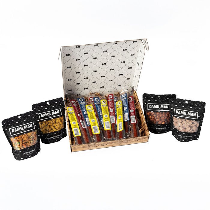 DM Snacks Meat and Nut Power Pack