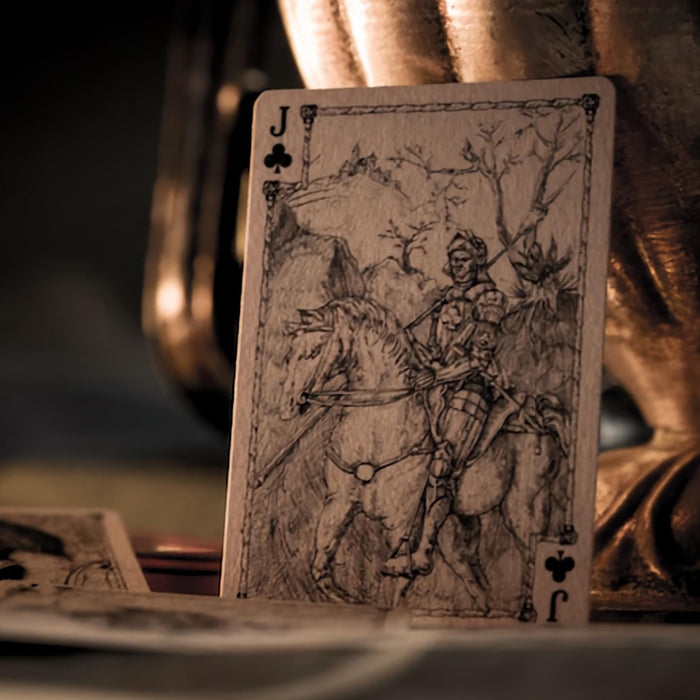 Medieval Castle Playing Cards Playing Cards by MPC