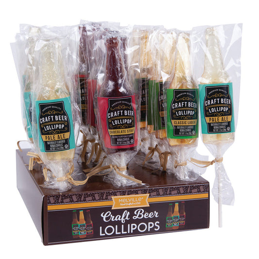 Melville Craft Beer Lollipops - 24 Count