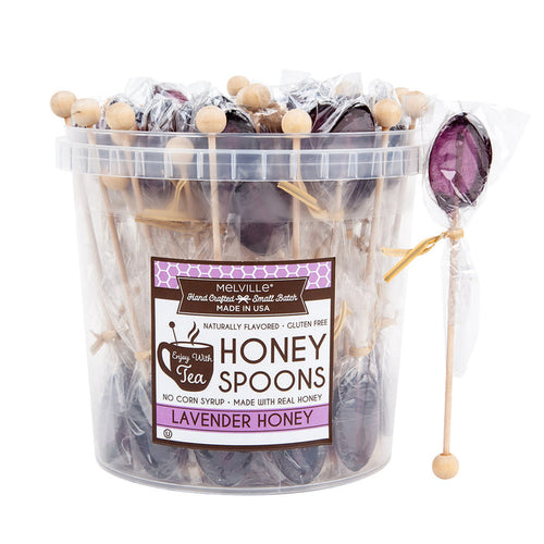Melville Lollipops Lavender Honey Spoons - 50 Count