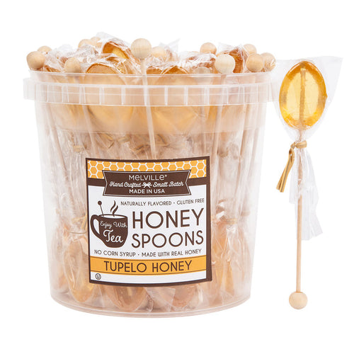 Melville Lollipops Tupelo Honey Spoons - 50 Count