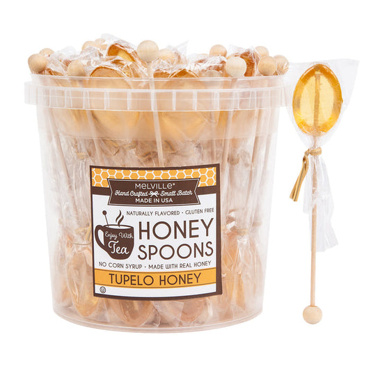 Melville Lollipops Tupelo Honey Spoons - 50 Count