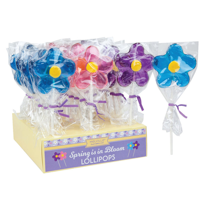 Melville Spring Daisy Lollipops - 24 Count